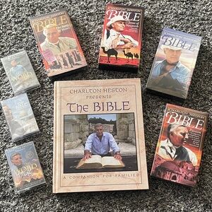 Vintage 1997 Charlton Heston Bible Collection